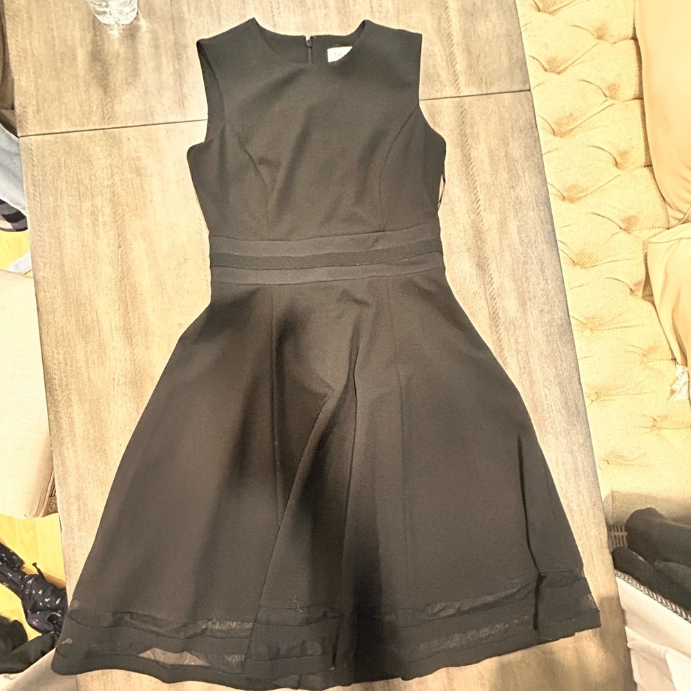 Classic Black Midi dress
